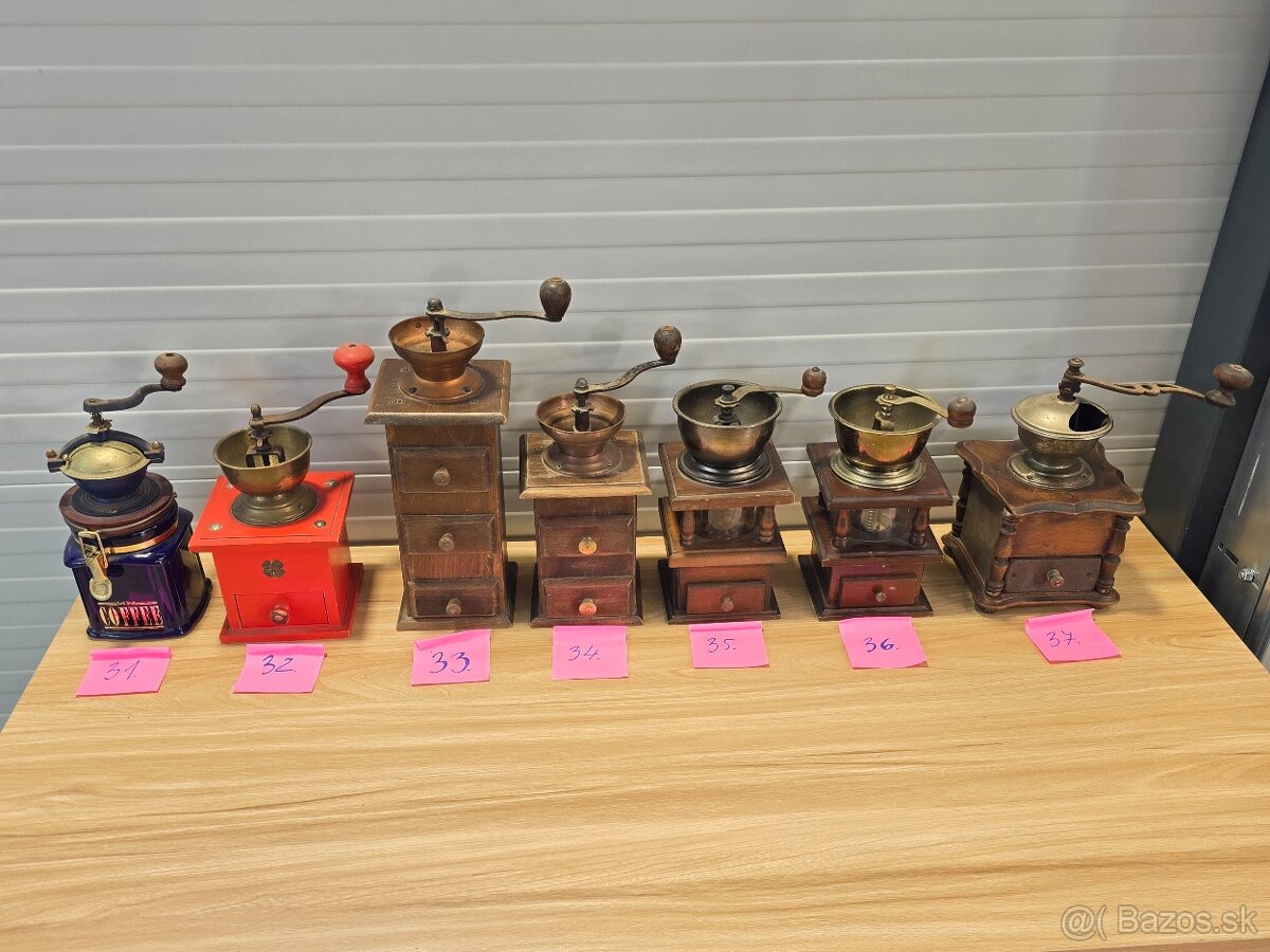 Staré mlynčeky na kávu - 10