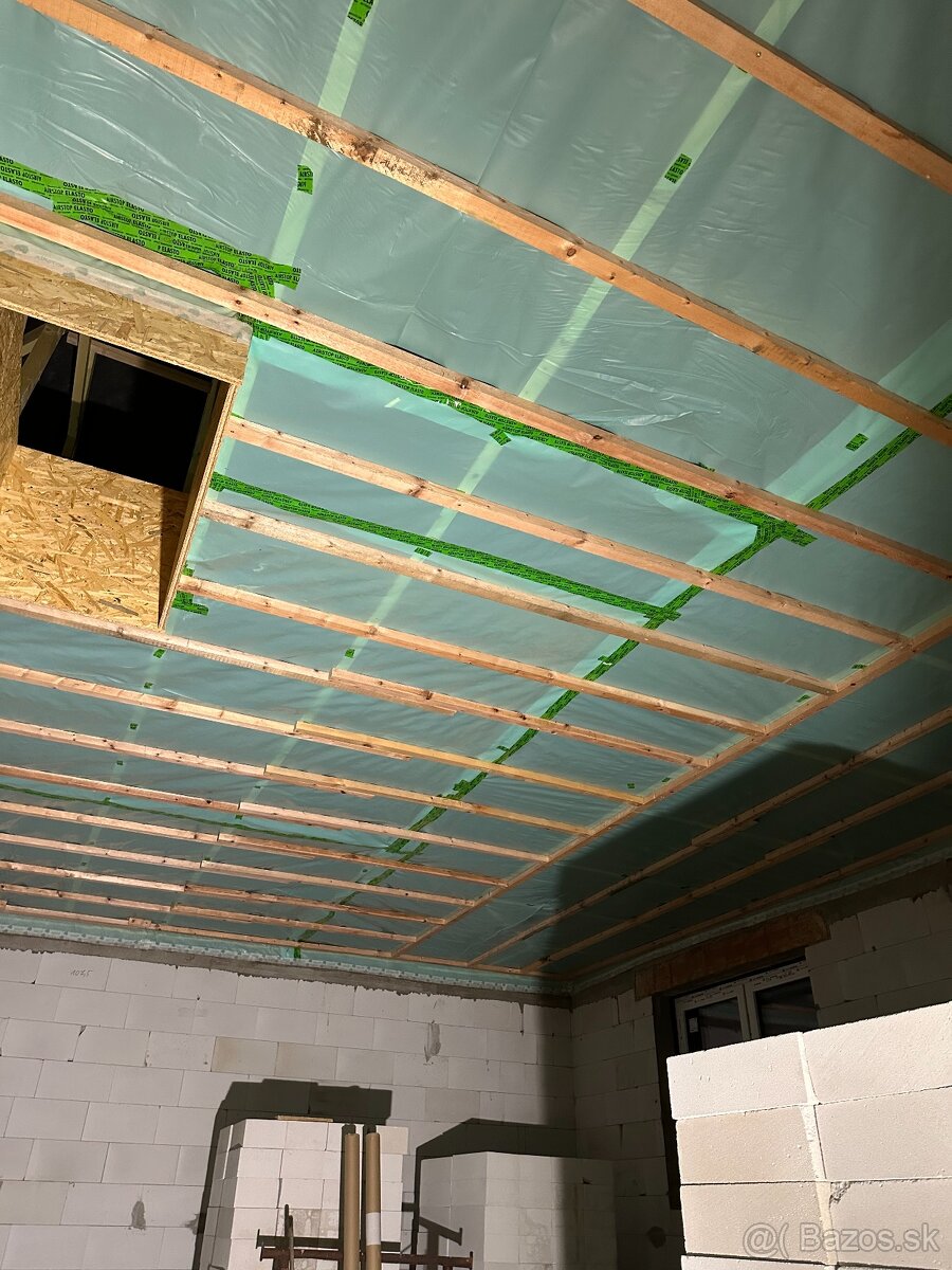 Striekaná penová izolácia a parozábrana + termokamera - 10