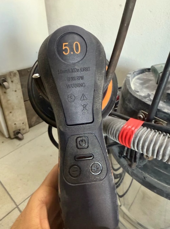 🔥Nová🔥 Brushless Excentrická Brúska Unášač 150mm, kmit 5mm - 10