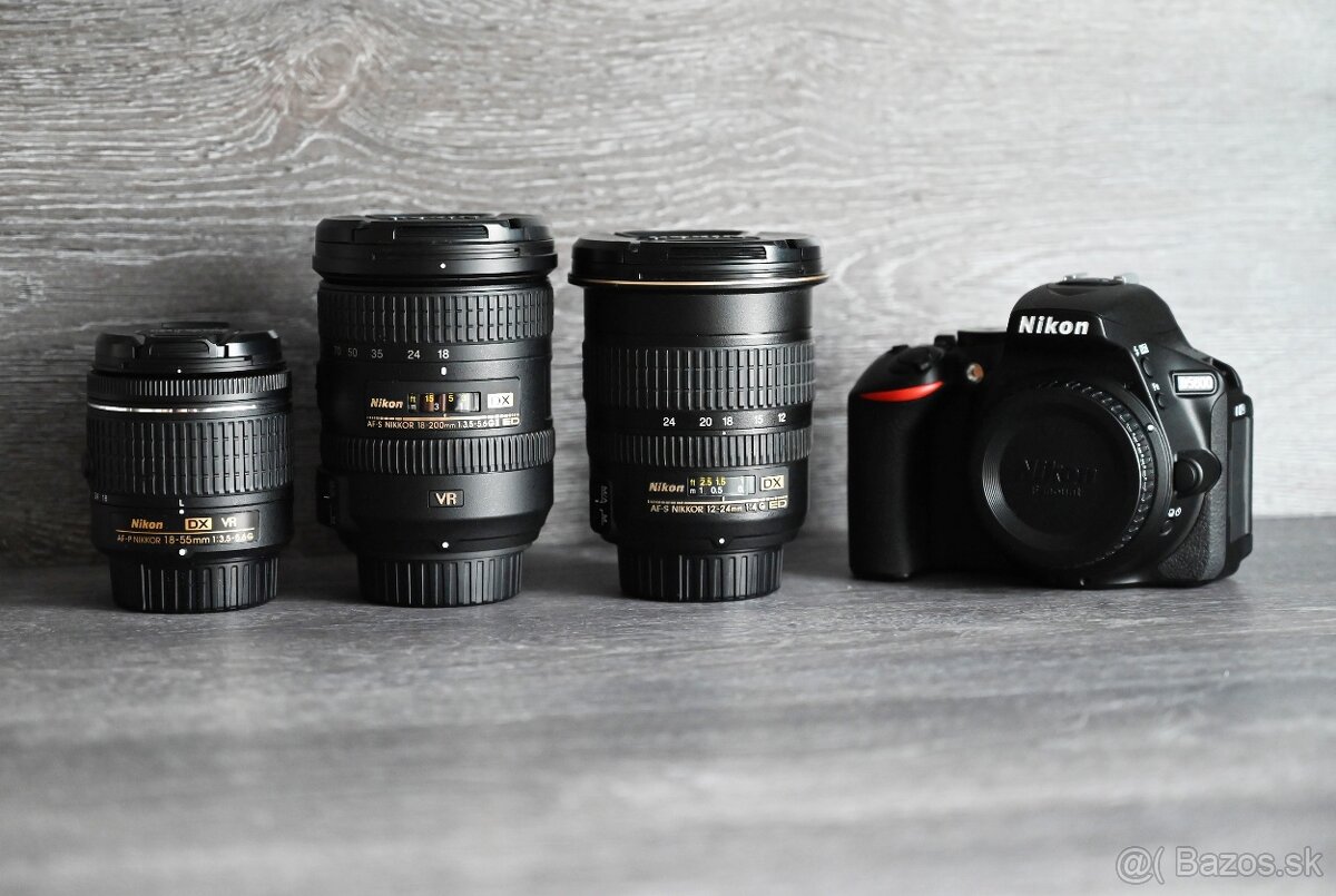 Nikon D5600 so sadou objektívov - 10
