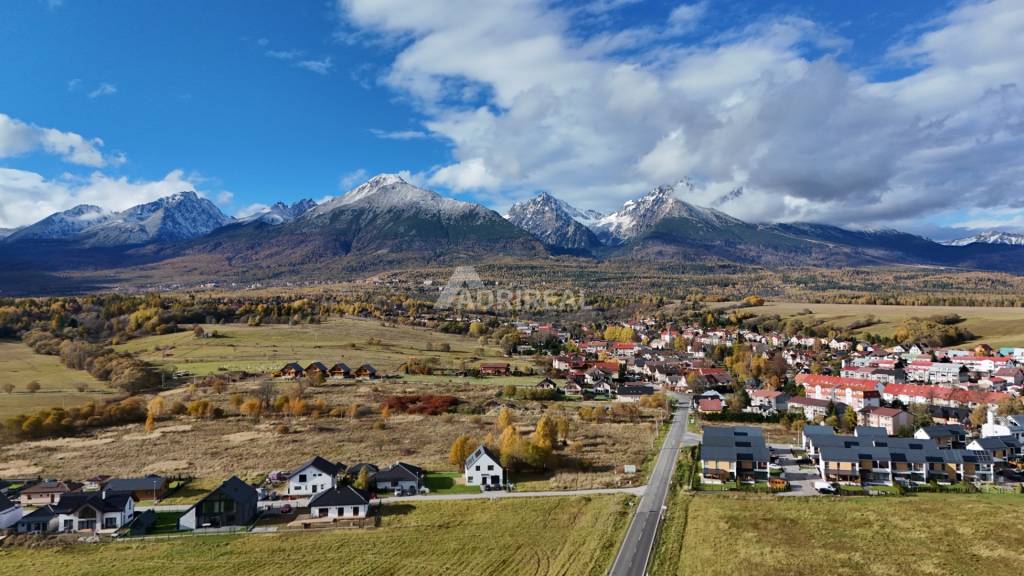 REZERVOVANÉ: STAV. POZEMOK; 608 m2; Nová Lesná - V. Tatry, 6 - 10