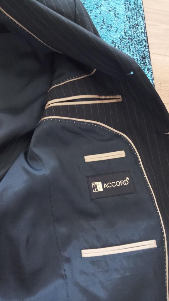 Pánsky oblek ACCORD – veľkosť 46, 3-dielny (sako, vesta, noh - 10