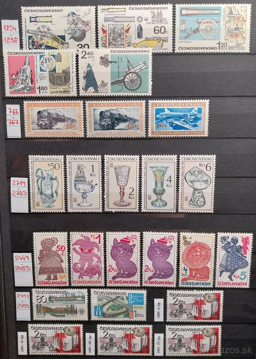 Známky ČESKOSLOVENSKO – 4 - 10