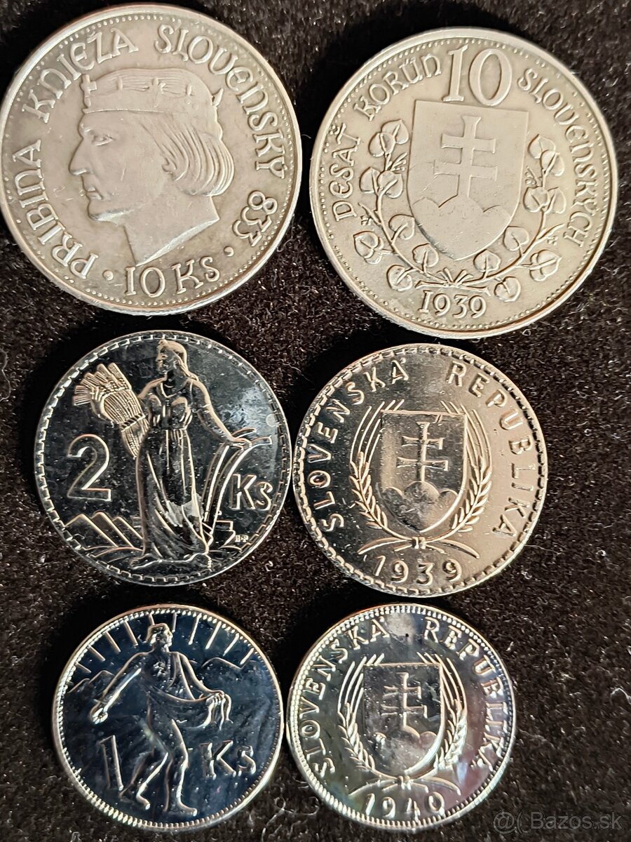 VZÁCNE MINCE REPLIKY: SLOVENSKÝ ŠTÁT-nezrealizované návrhy - 10