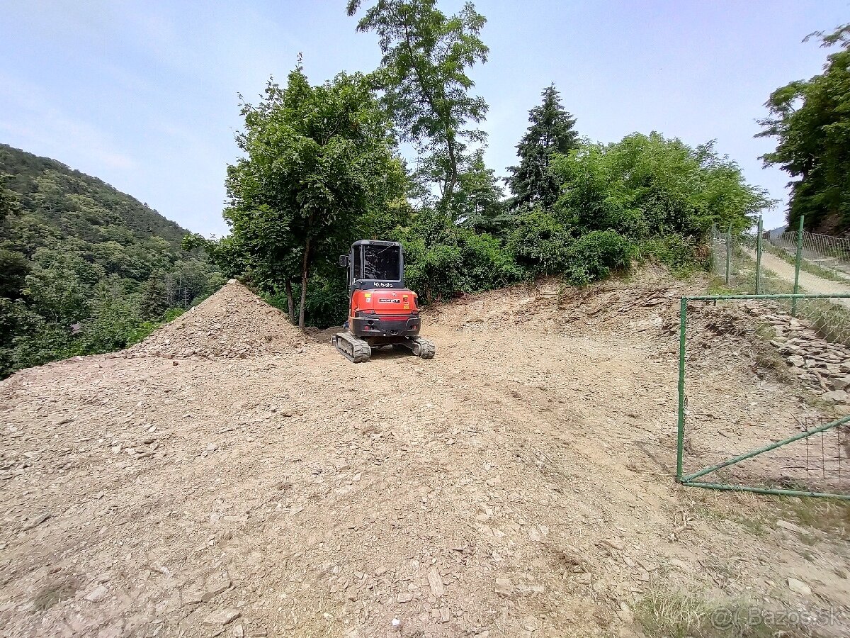 Zemné a výkopové práce, dovoz materiálu, hydraulická ruka - 10