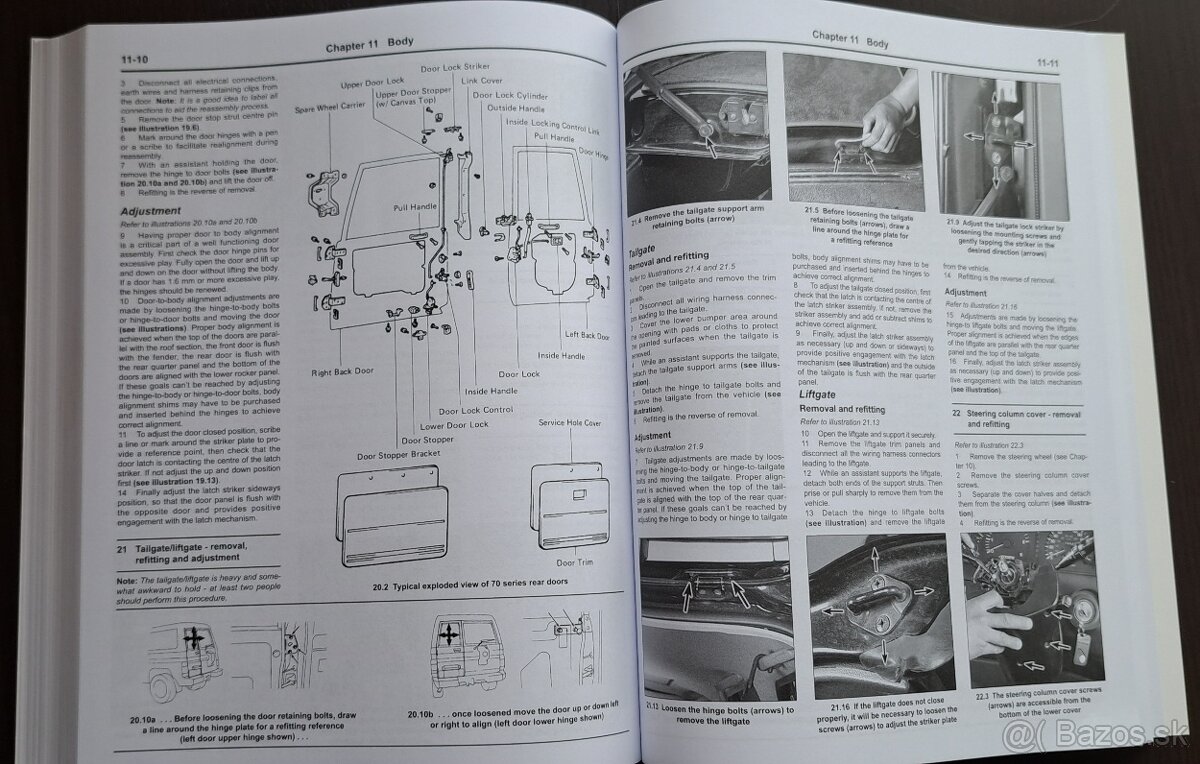Toyota Landcruiser 60, 70, 80-Opravárenský manuál - 10
