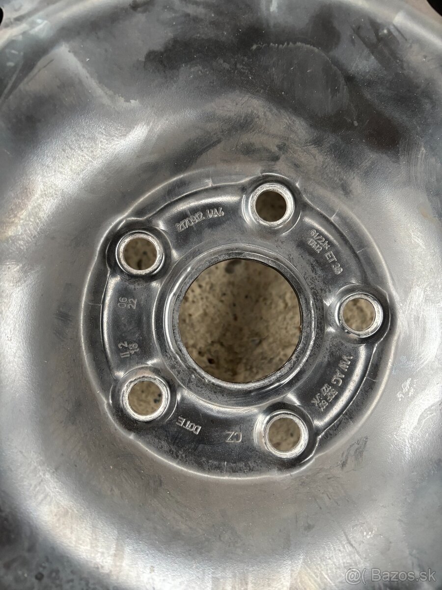 Zimné pneumatiky 215/65 R17 + Plechové disky 5x112 - 10