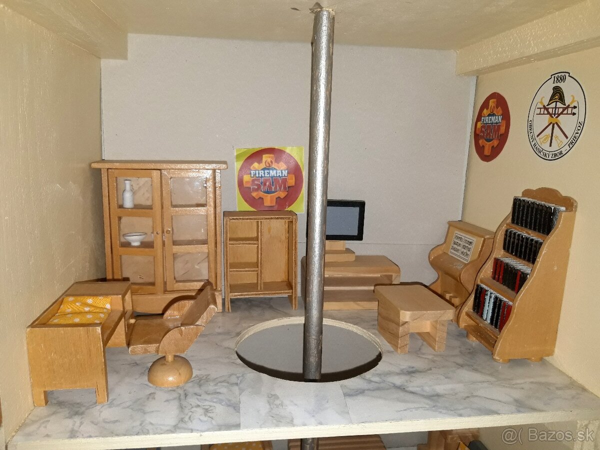 Hasičské auto s funkciami, stanica a helikoptéra - 10