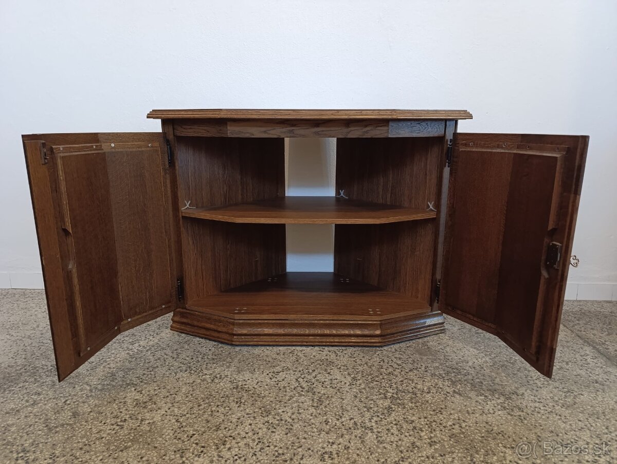 Rustikálna komoda, nábytok z masívu - 10