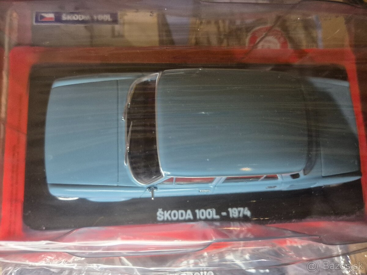 MODEL ŠKODA 100L 1:24 - 10
