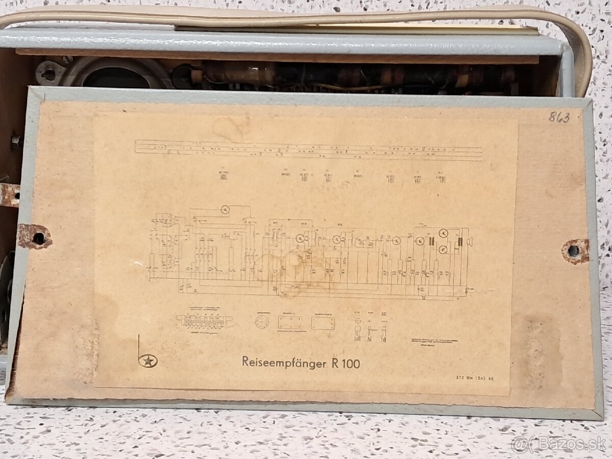Transistor-Reiseempfänger R100 SternRadio Berlin VEB RFT - 10