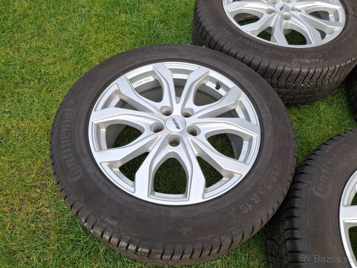 19" ALU 5x112 na AUDI Q7 + zimné 255/55 r19 Conti 8mm - 10