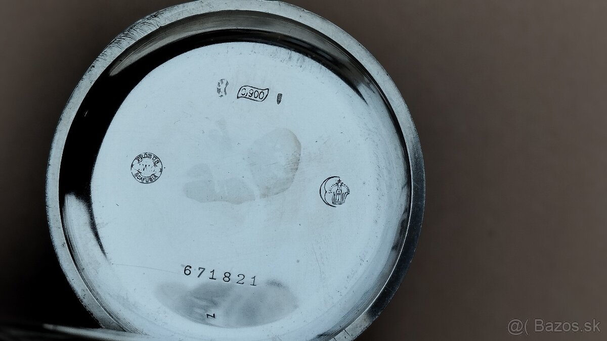 Krásné starožitné hodinky IWC Schaffhausen zdobené medailemi - 10