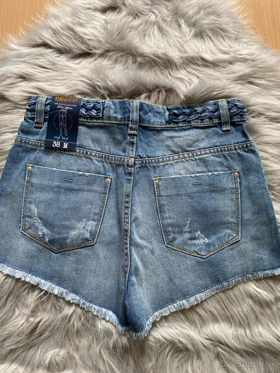 2x riflové kraťasy s visačkou - 10