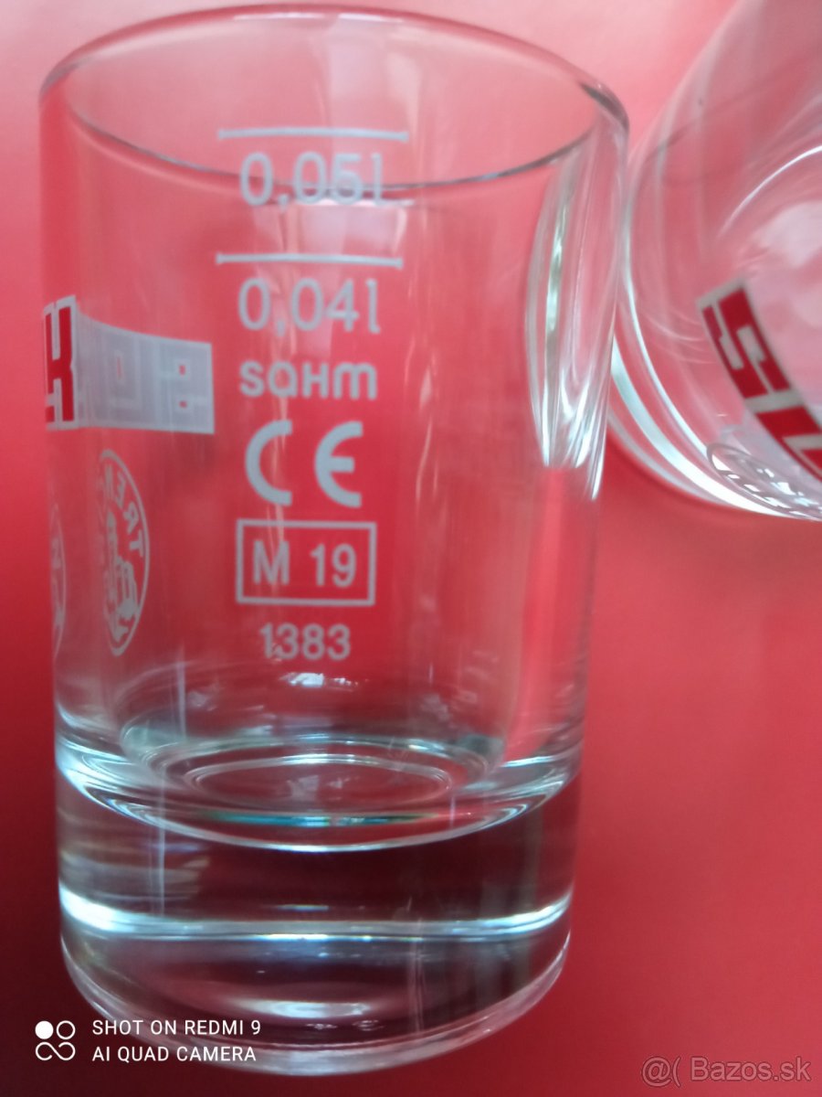 Predám úplne nové nepoužité zabalené poháriky na alkohol - 10