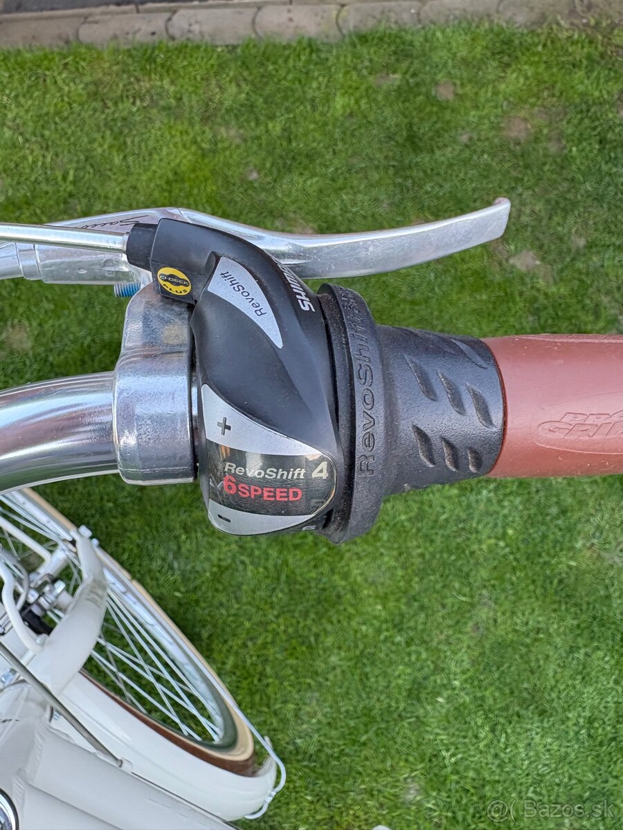 Mestský bicykel MBM boulevard cream - 10