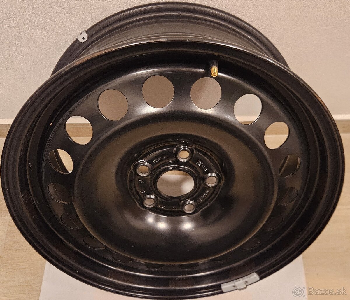Originálne plechové disky VW - 5x112 r17 - 10