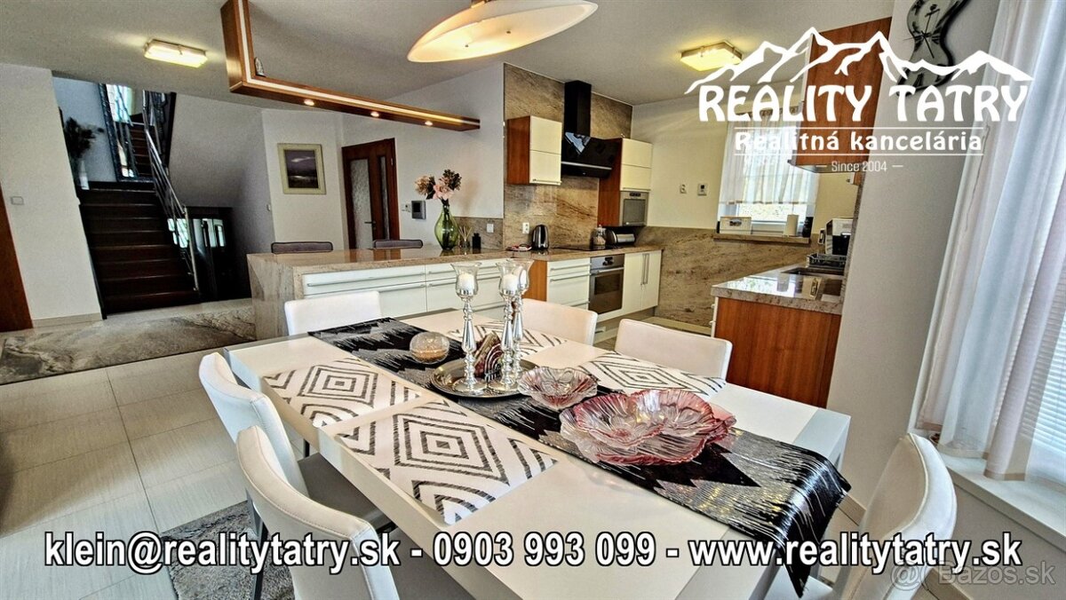 EXKLUZÍVNY Rodinný dom s nádherným výhľadom - Veľká Lomnica - 10
