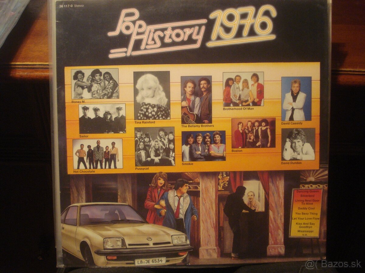 LP R.STEWART YARDBIRDS K.ROGERS S.MILLER RUBETTES CATCH - 10