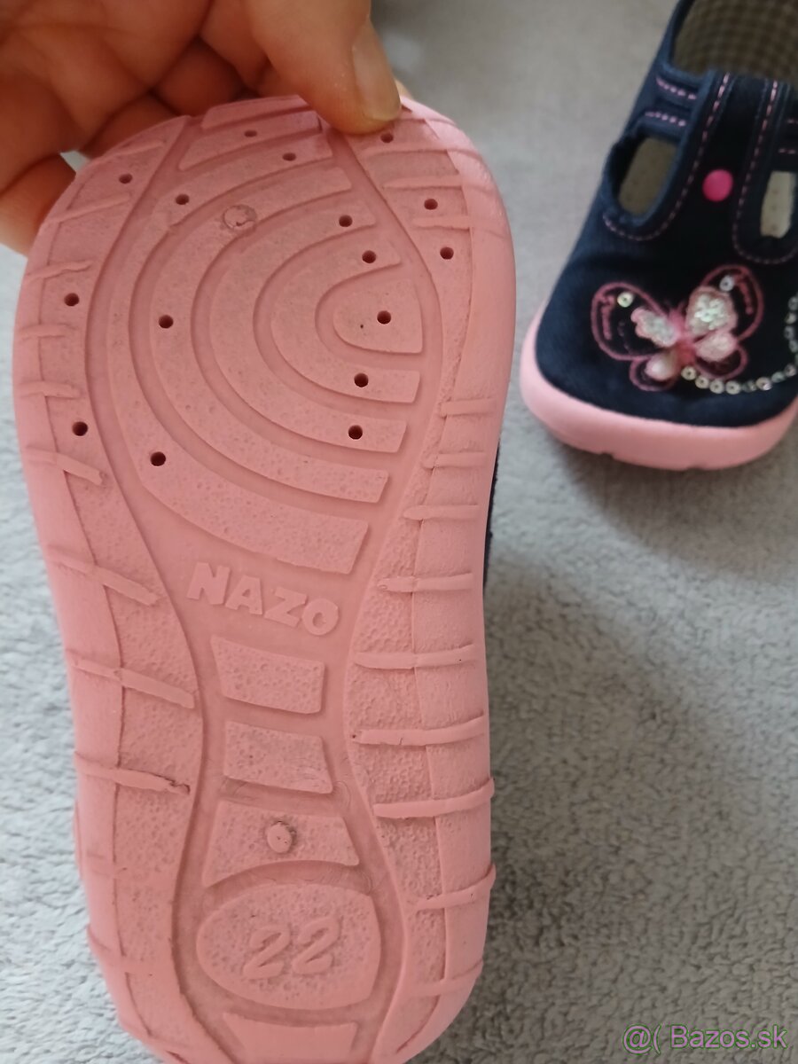 Dievčenské topánočky veľ.22 - 10