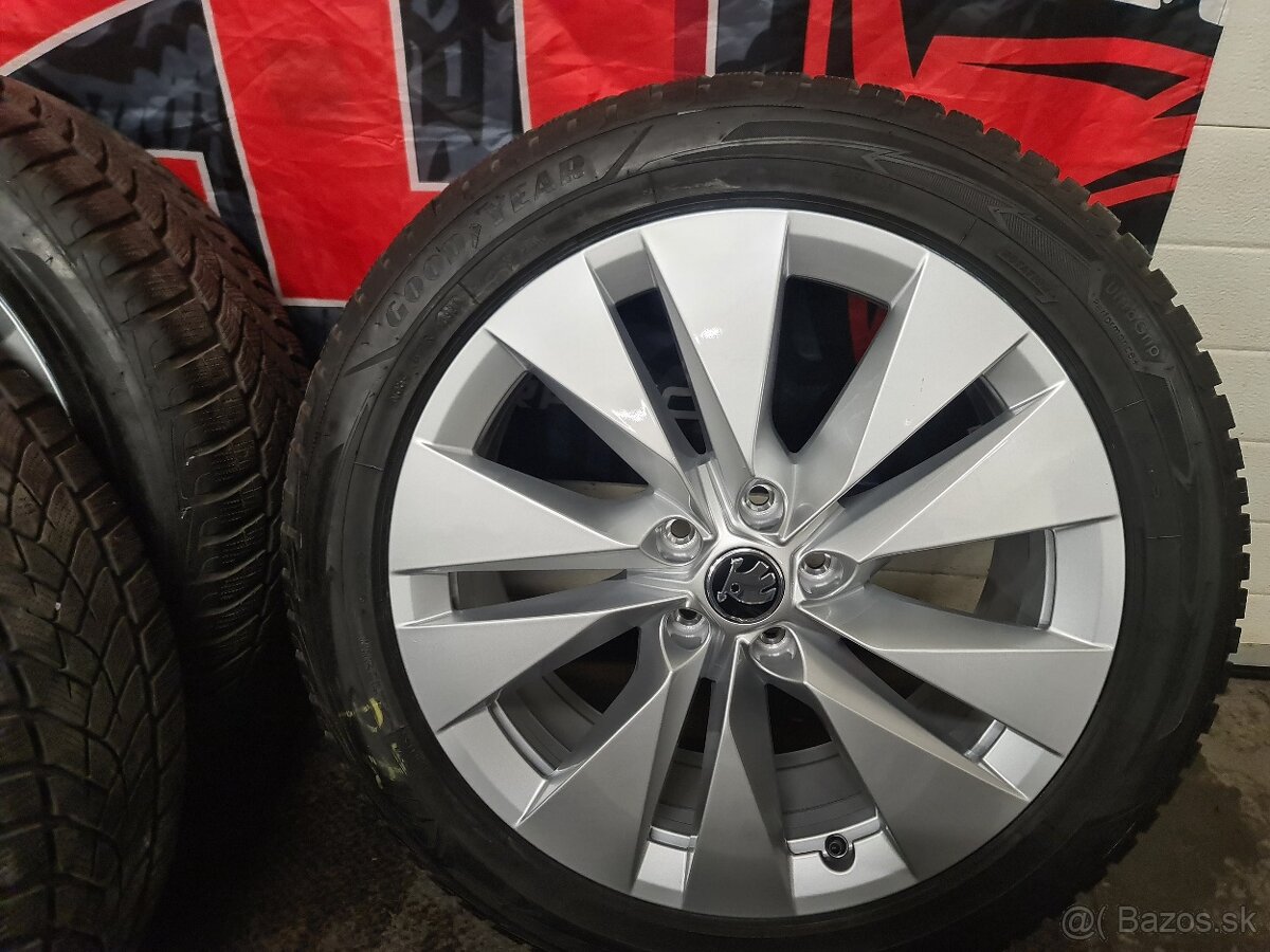 5X112 R19 ŠKODA + ZIMNE PNEU 235/50 R19 - 10