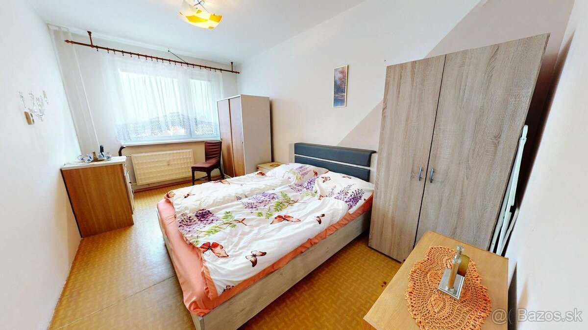 (REZERVOVANÉ) 2-IZBOVÝ BYT S LOGGIOU, KRÁSNY VÝHĽAD, 50m2, R - 10