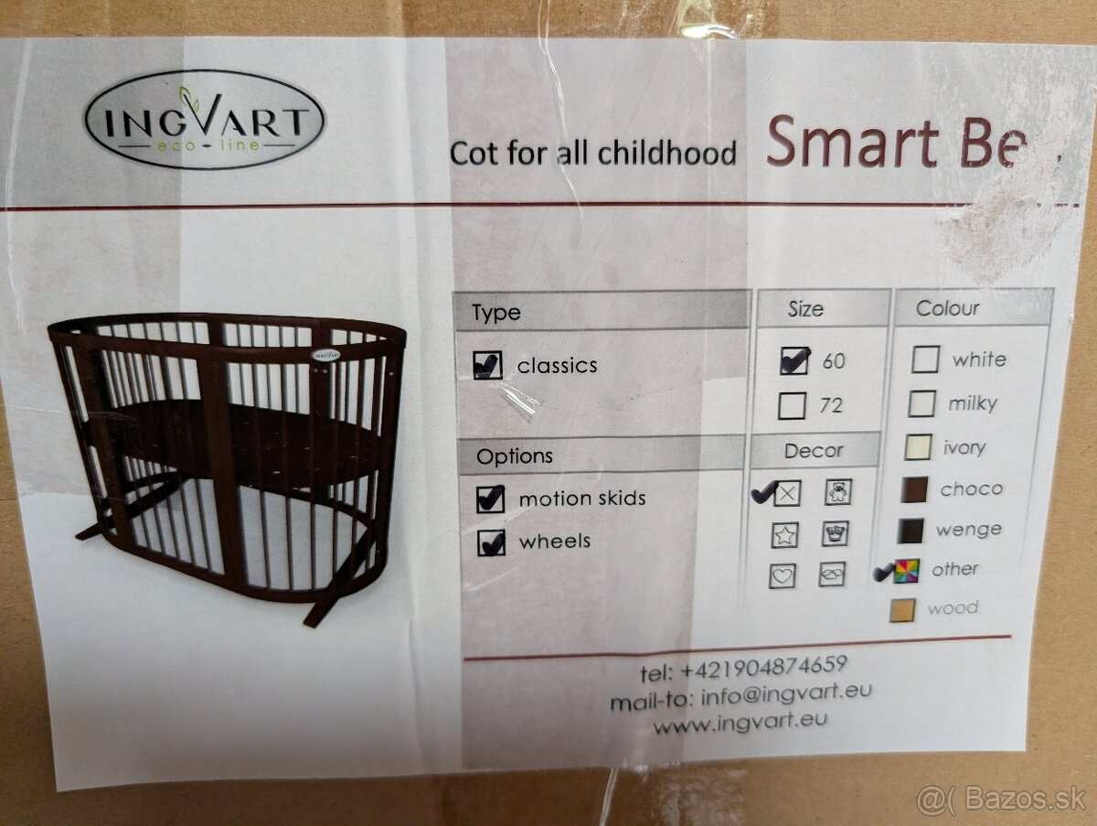DETSKÁ POSTIEĽKA INGVART Smart Bed 9v 1 - 10