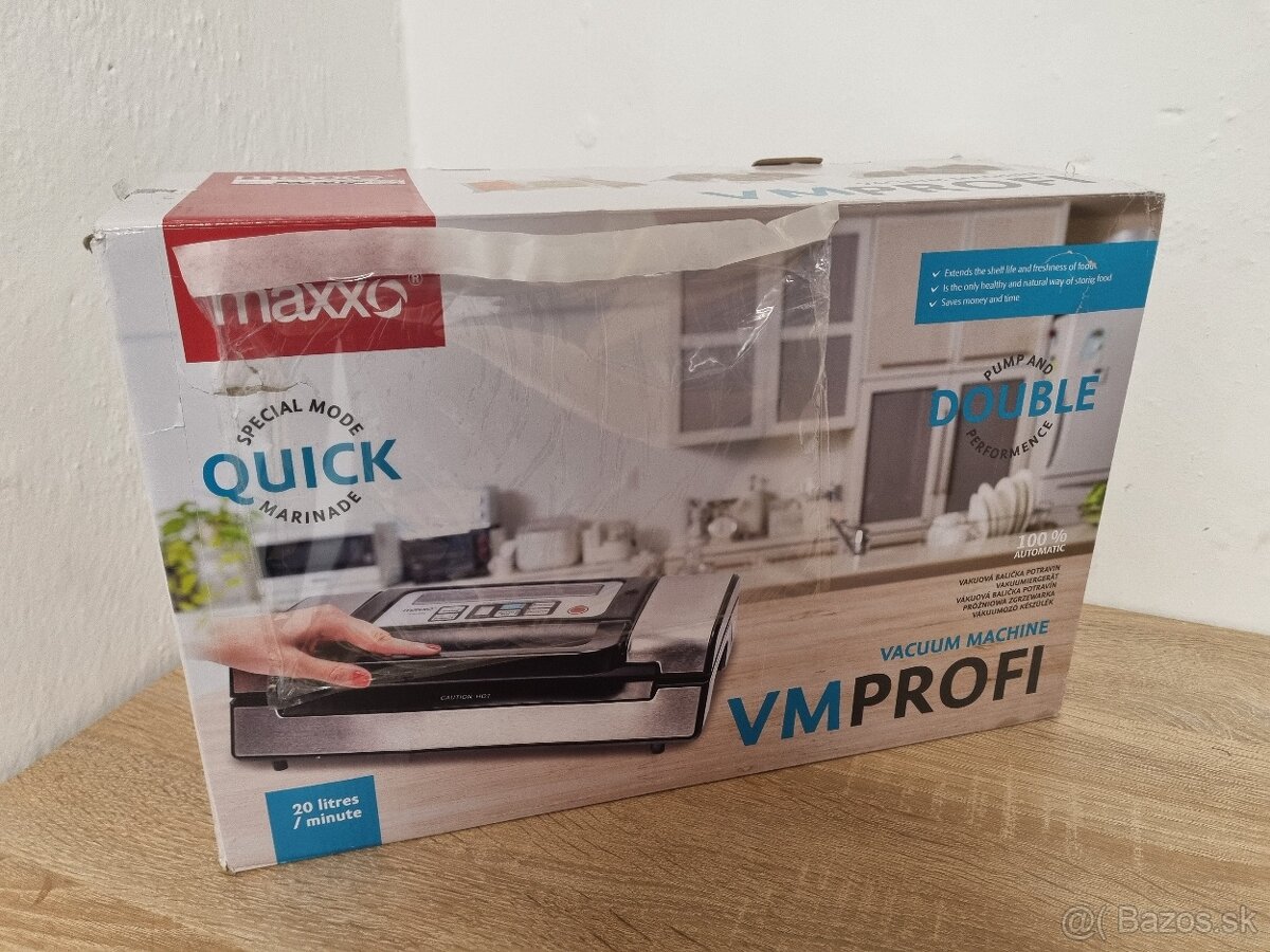 Vákuová balička potravín Maxxo VM Profi NEFUNKCNA - 10