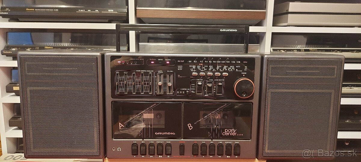 Predám vintage boomboxy JVC a Grundig - 10