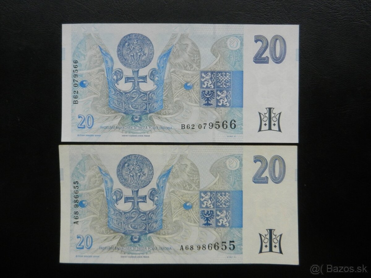 České bankovky - 10