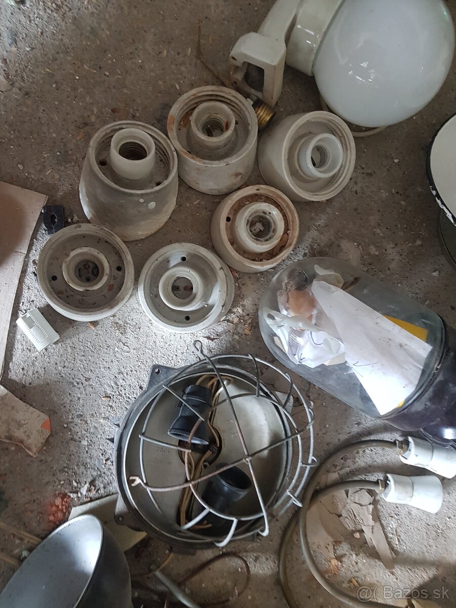 predam stare mosadzne lustre,industrialne lampy - 10