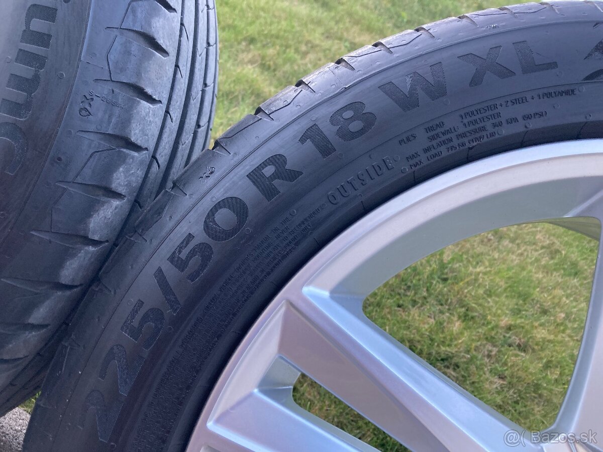 Letná sada org SEAT ATECA FR 5x112 7J ET45 225/50 R18 - 10