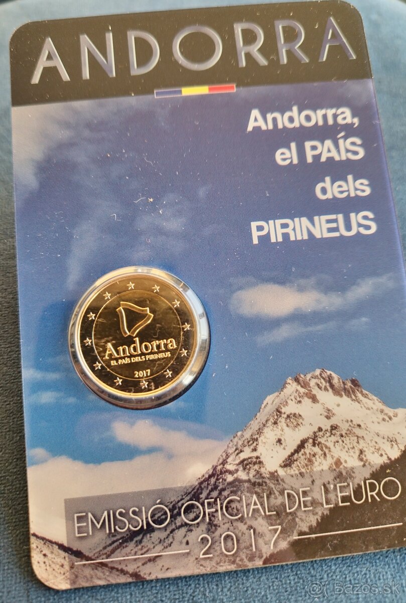 2eur.sk - pamätné 2€ euro Andorra - Proof + BU - 10