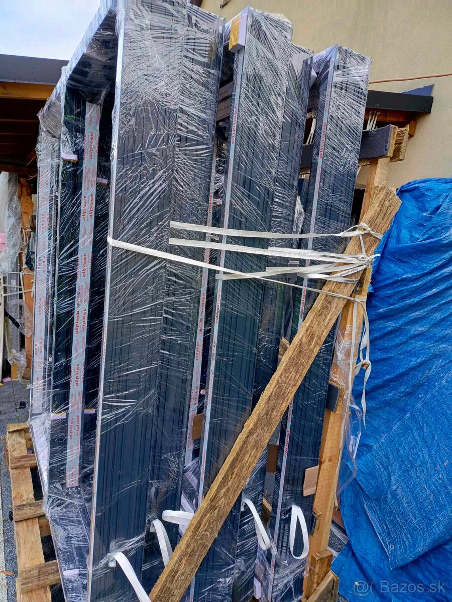 Hs portál hliník 190x205cm trojsklo profil Ultraglide. - 10