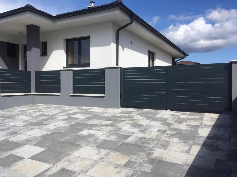 Bezúdržbové AL oplotenie - 10