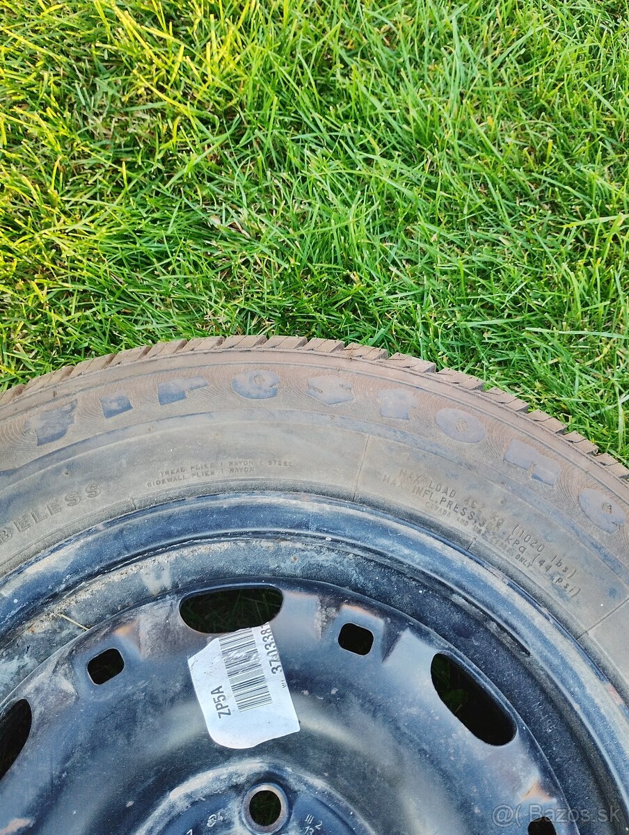 Predám pneumatiky s diskami vhodné ako rezerva - 10