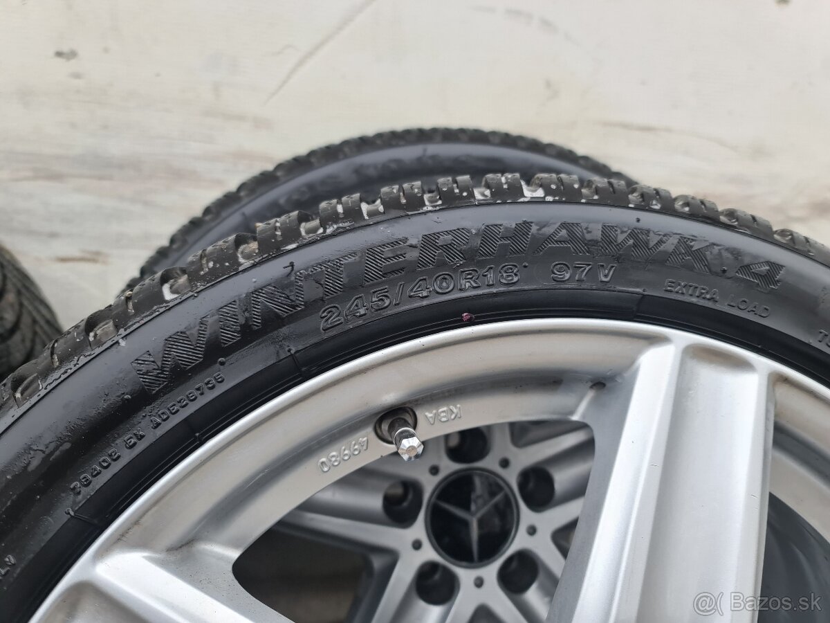 5X112 R18 + ZIMNE PNEU 245/40 R18 - 10