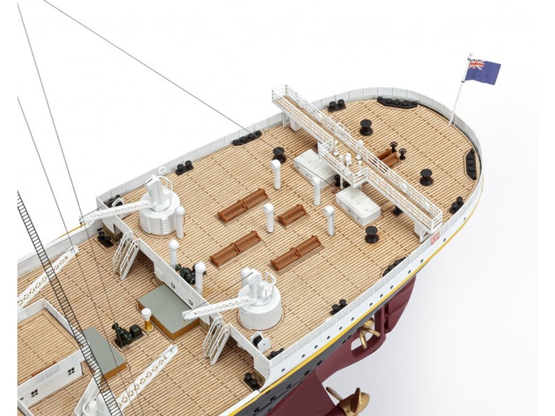Titanic 1/250 hachette stavenica, 130 cisel, verzia 100rokov - 10