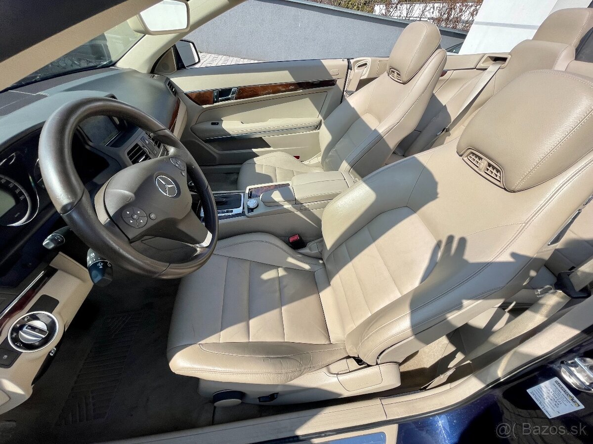 Mercedes-Benz E250CDI cabrio/kůže/automat - 10