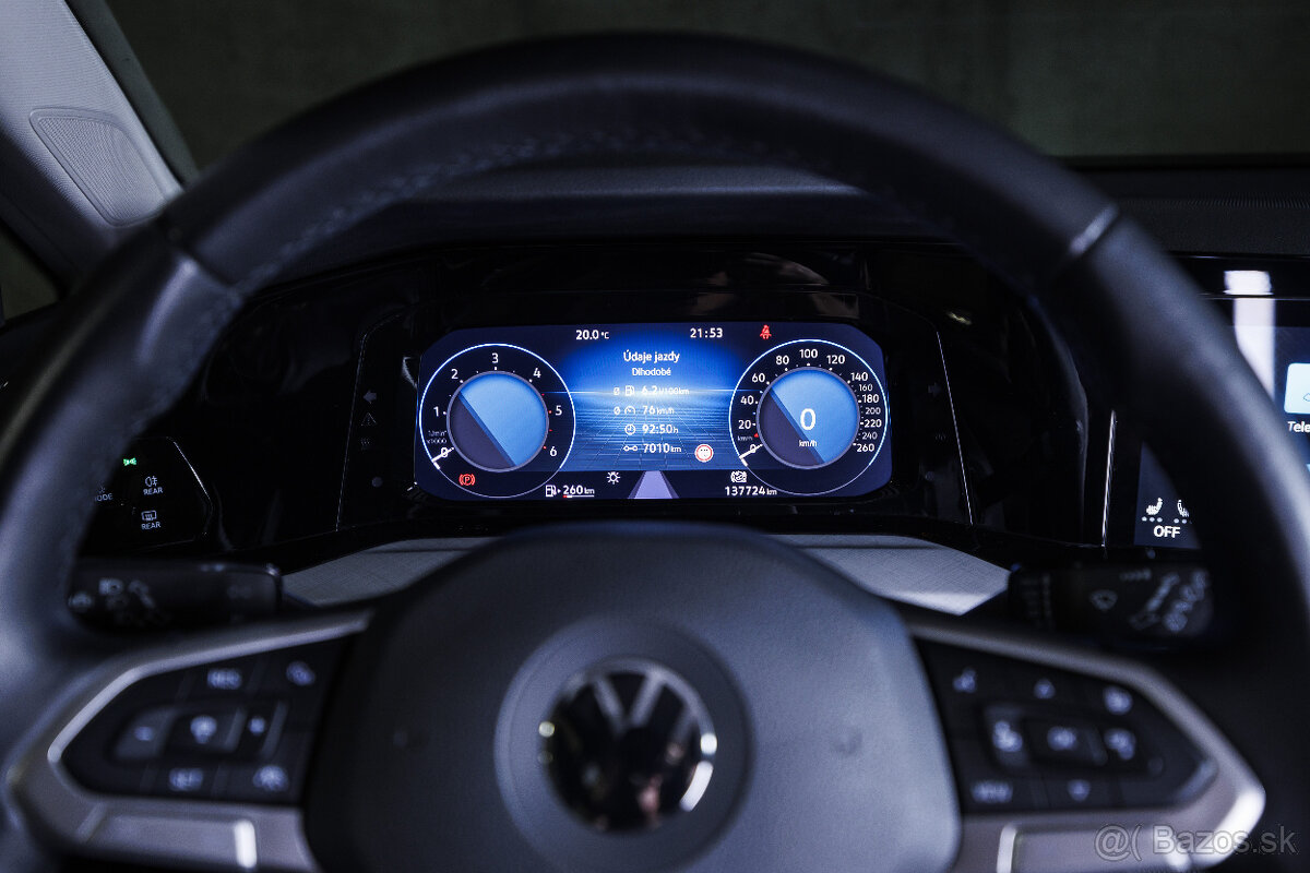 VW Golf Variant 2.0 TDI model 2022, manuál, ťažné, DPH - 10