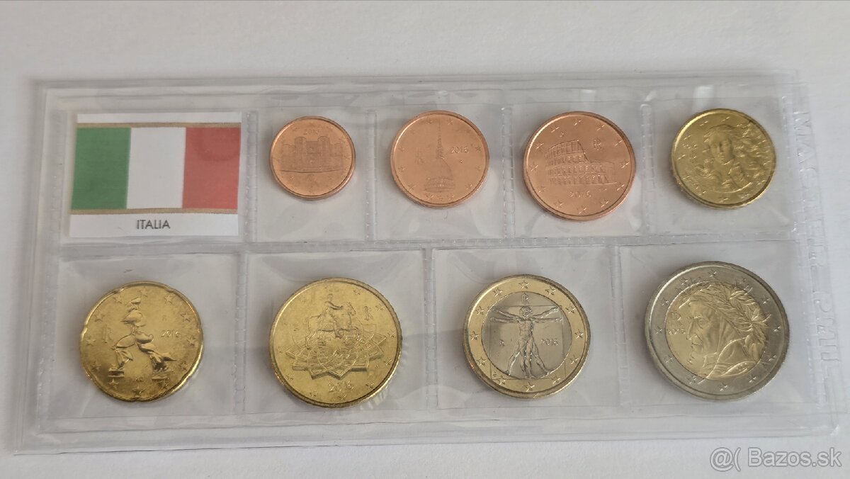 UNC sady euromincí - 10