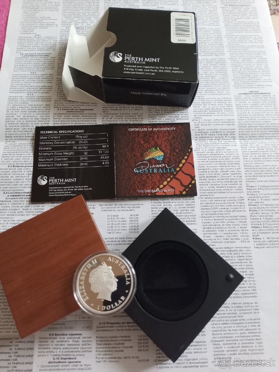 1oz a 2oz strieborné investičné mince - 10