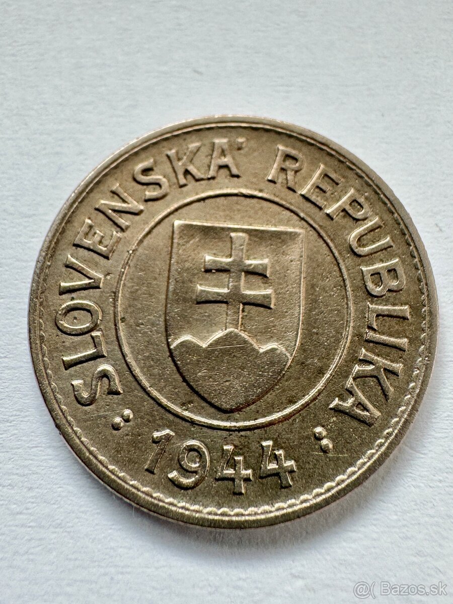 1 koruna 1944 - 10