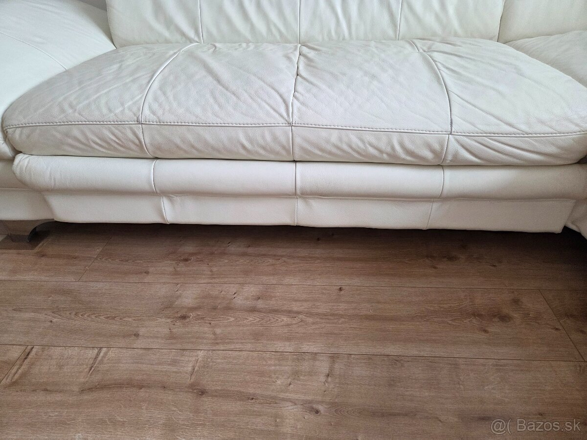 Biela kozena sedacia suprava roztahovacia - 10