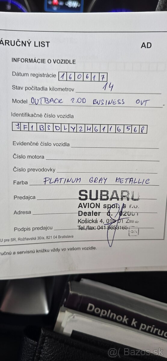 Predam Subaru Outback 2.0d - 10