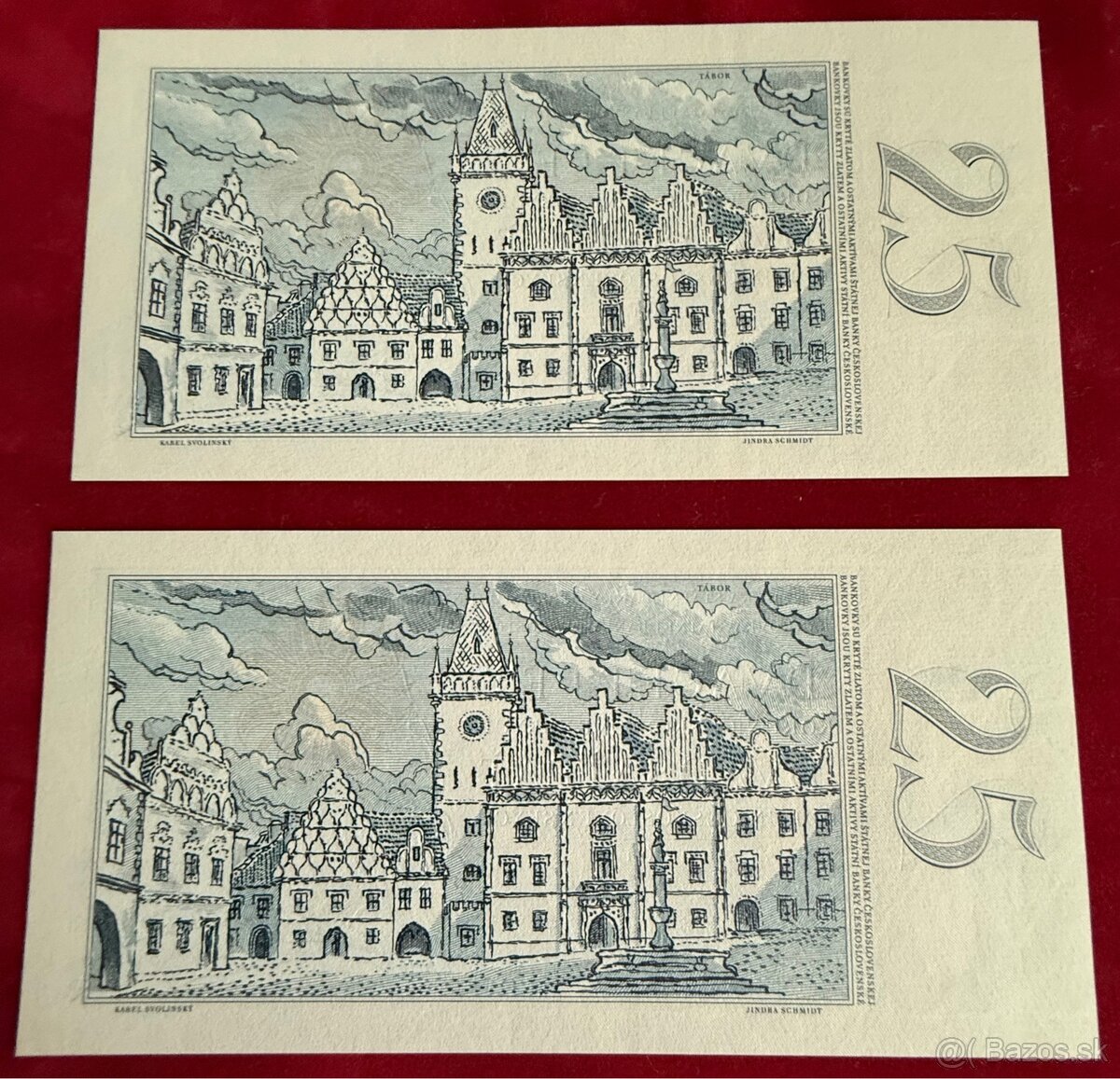 Československé bankovky UNC postupky za sebou - 10