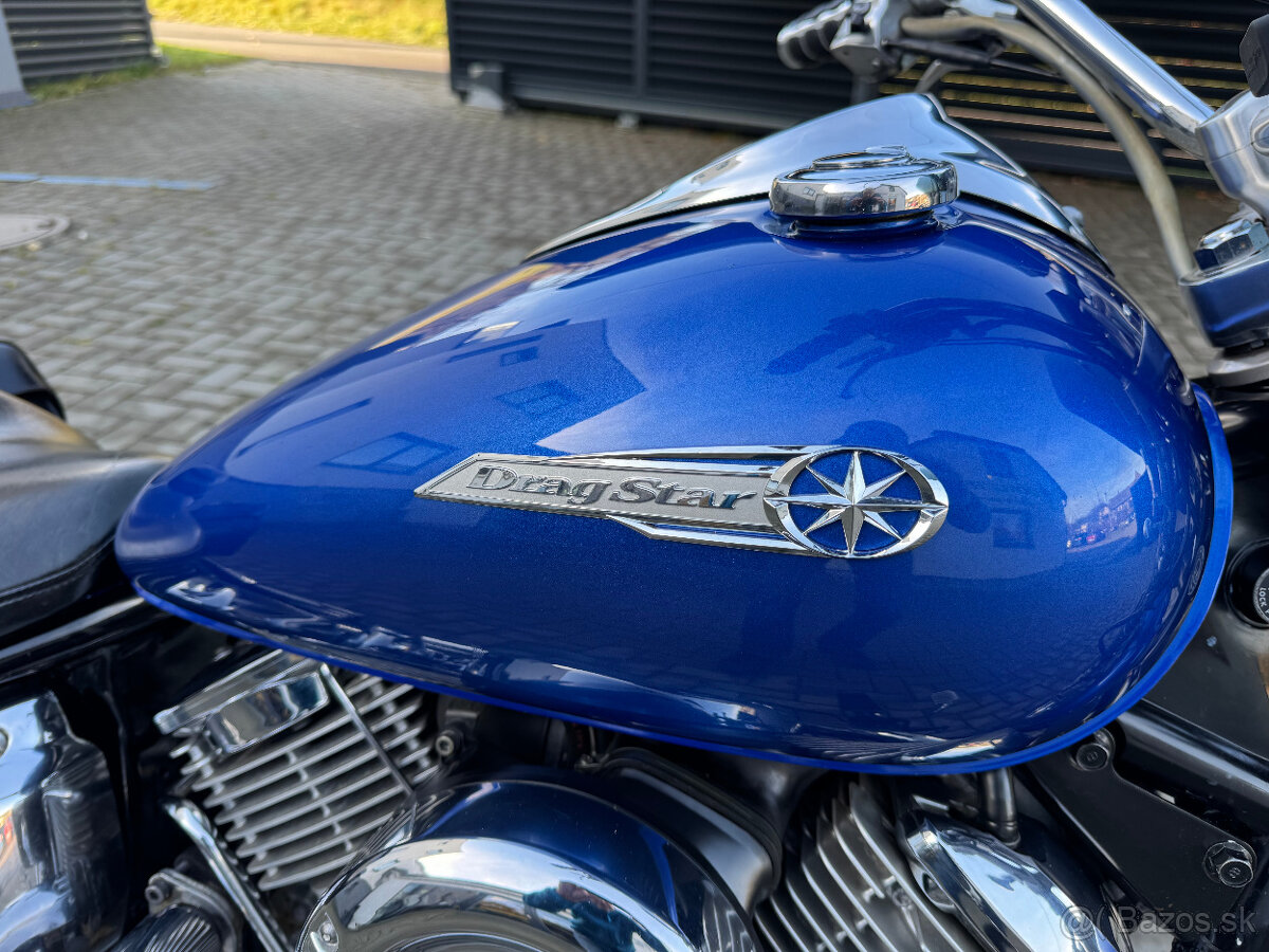 Yamaha XVS 1100 Dragstar modrý - 10