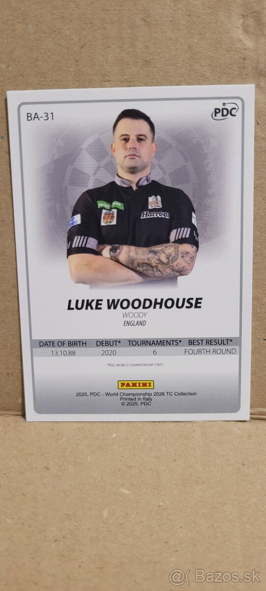 Hráči PDC Darts Šípky #3 2026 - 10