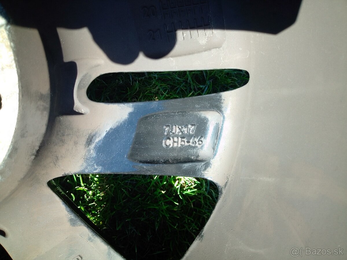 originál Peugeot expert elektróny 5x108 7,0Jx17 ET46 - 10