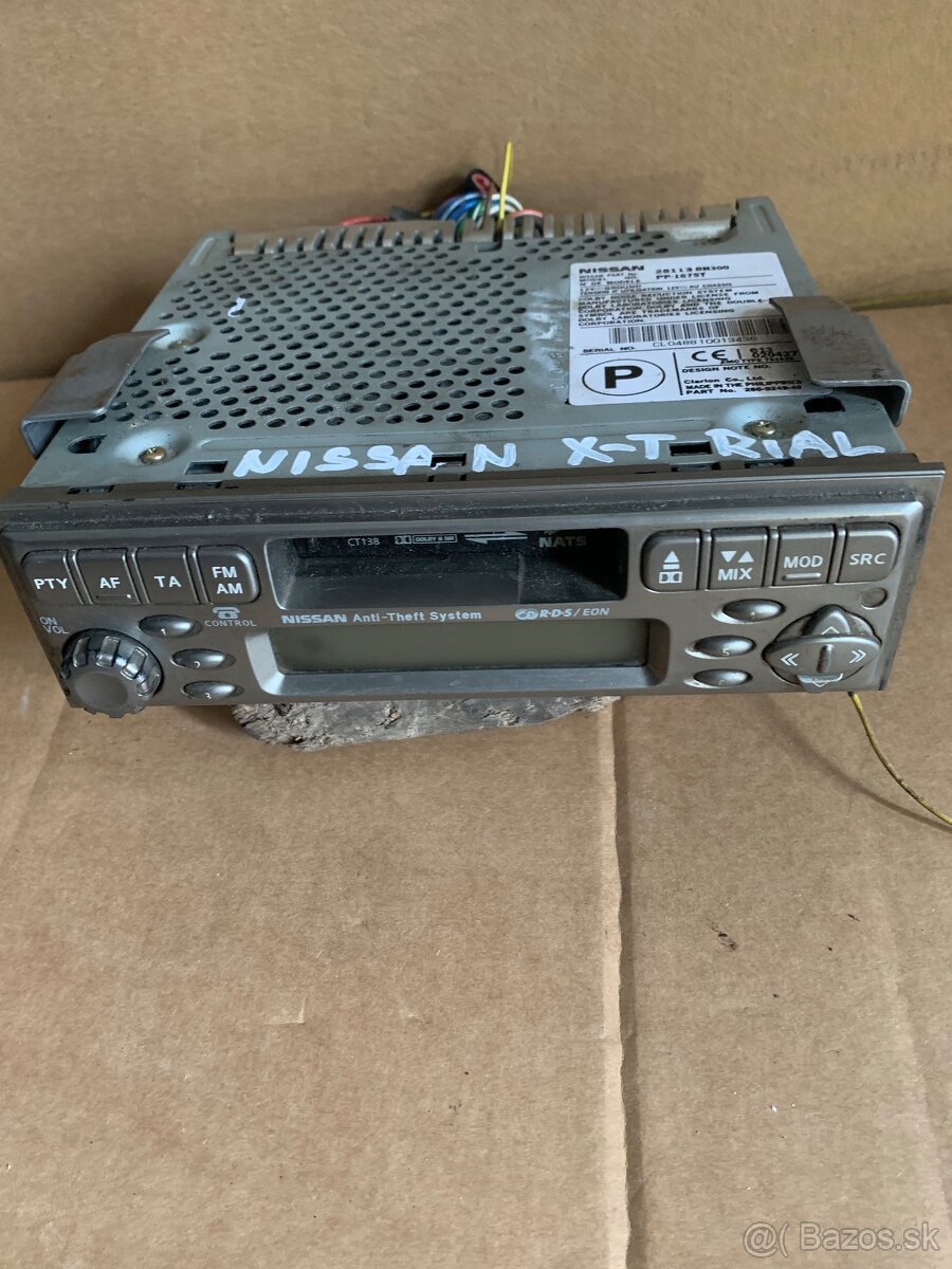 Nissan X-Trial 2001-2007 Zadné svetlo, chladič - 10